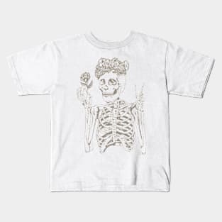 Dan Howell Merch Skeleton Resurrected Kids T-Shirt